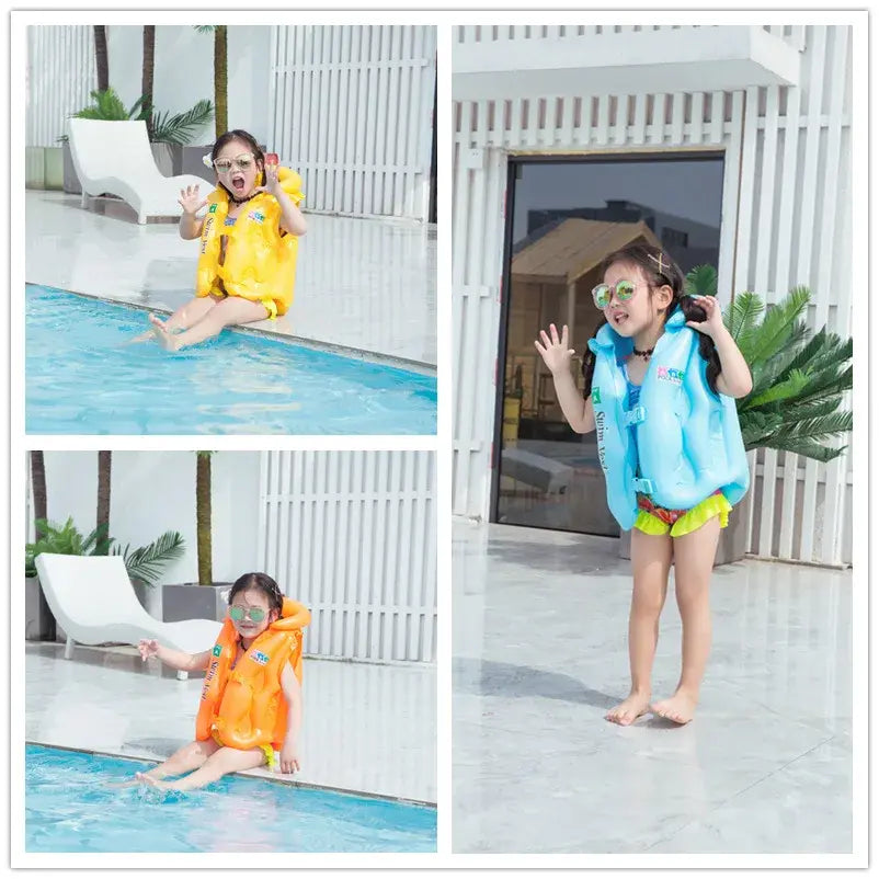 Baby Inflatable Life Vest | Safe Swimming Jacket