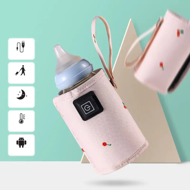 USB Baby Bottle Warmer Bag | Travel-Friendly & Convenient