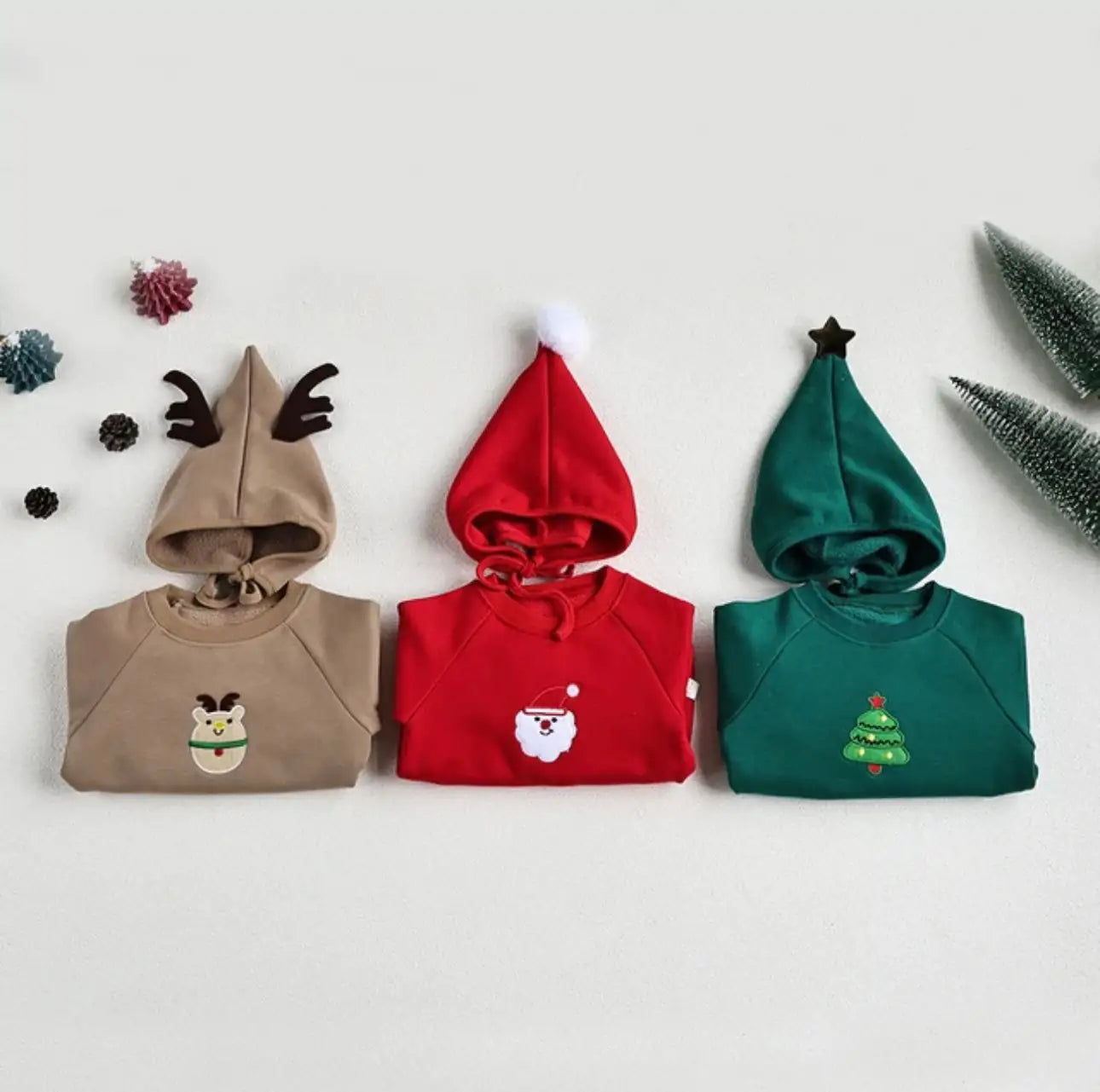 Festive Santa Baby Onesie | Cute Holiday Outfit