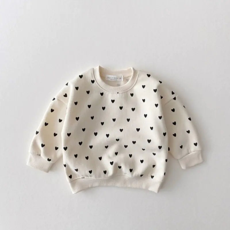 Adorable Full Heart Baby Clothes Set | Cozy & Cute