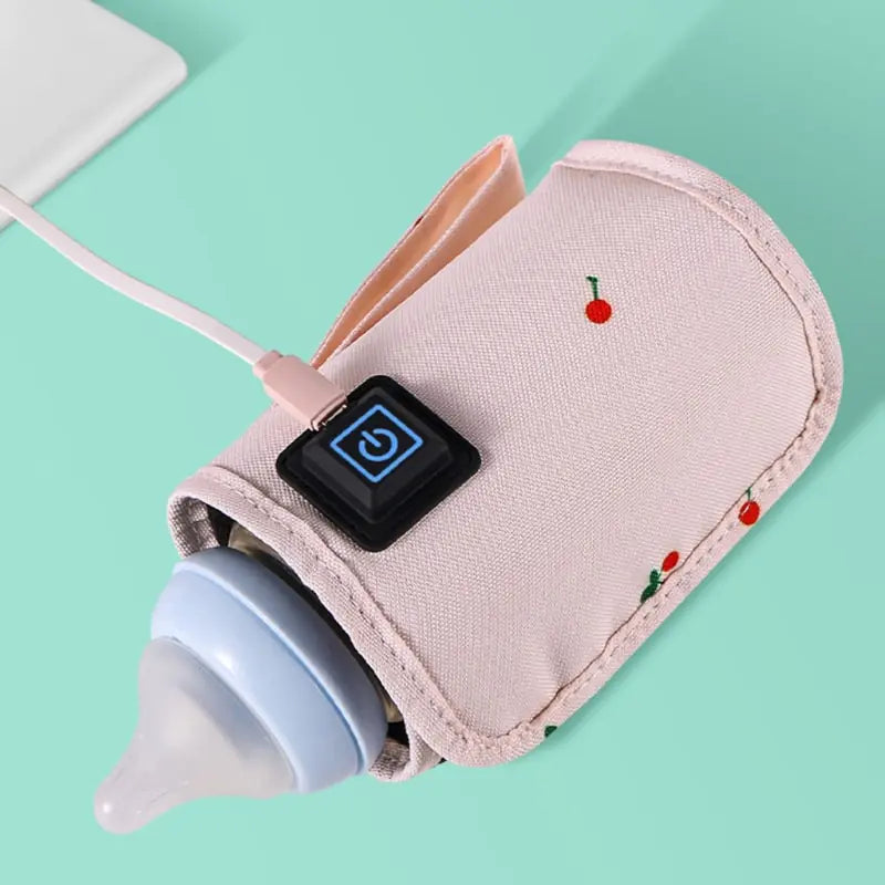 USB Baby Bottle Warmer Bag | Travel-Friendly & Convenient