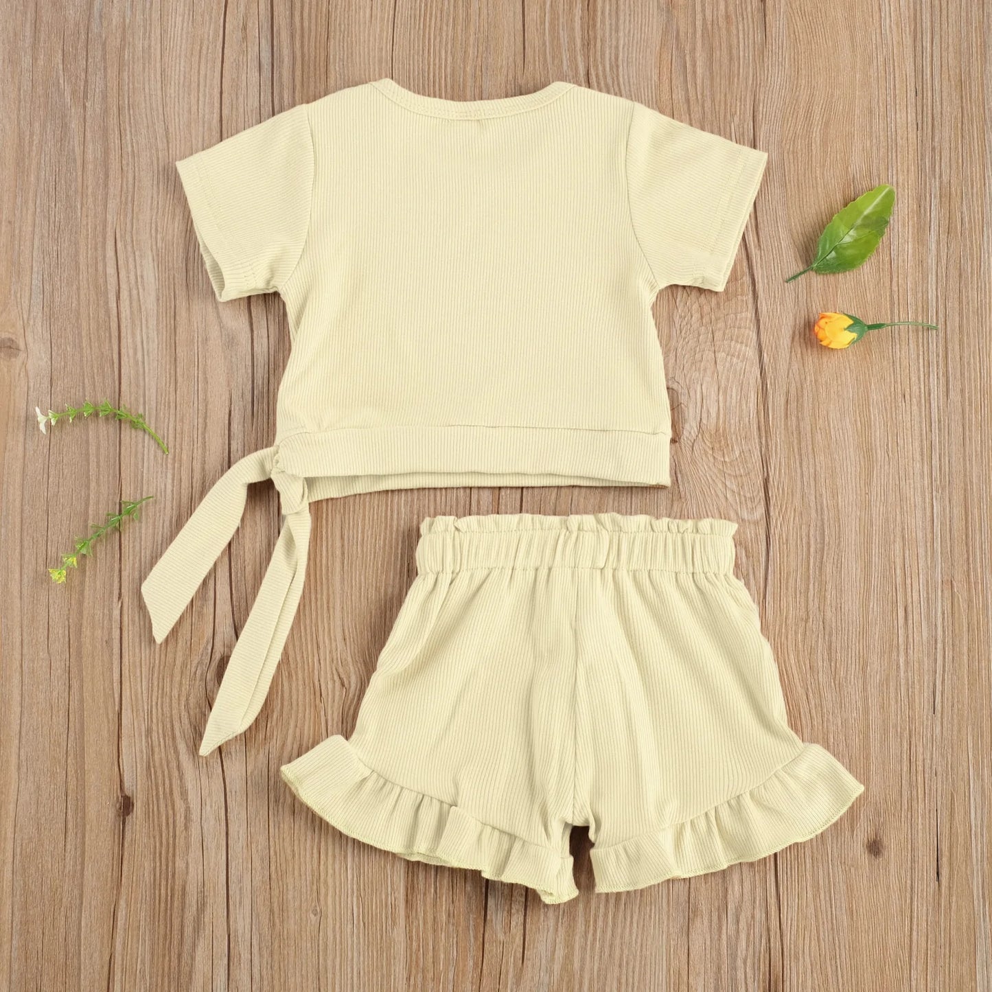 Cute Baby Girl 2-Piece Summer Set | Lightweight & Comfy