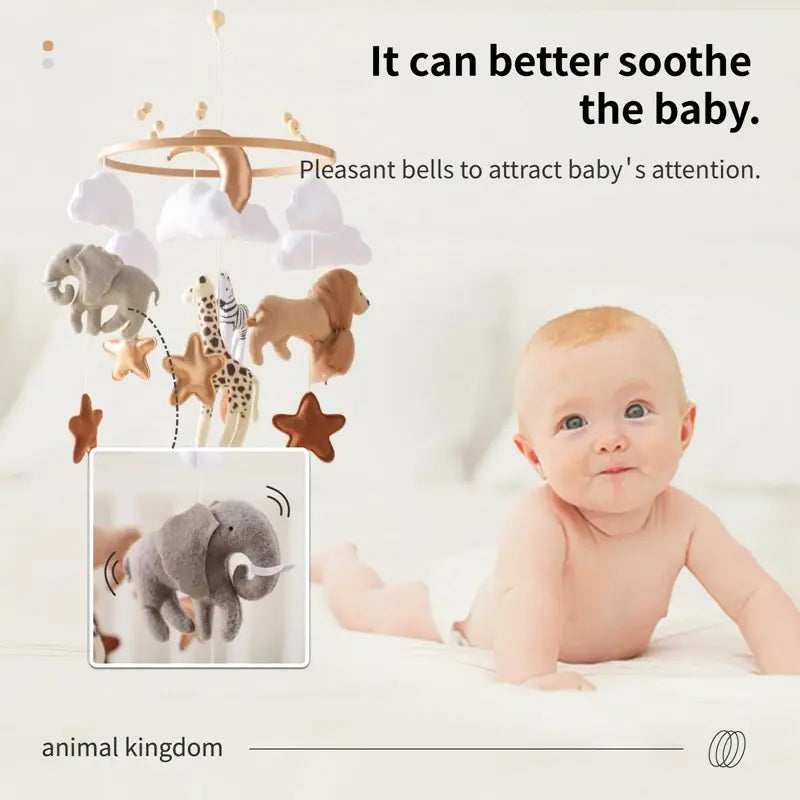 Soothing Crib Mobile Bed Bell | Calm Your Baby