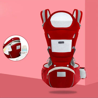 Versatile Baby Carrier & Waist Stool | Comfortable & Secure
