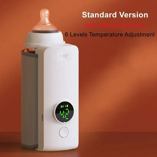 Portable Rechargeable Baby Bottle Warmer | Fast & Easy