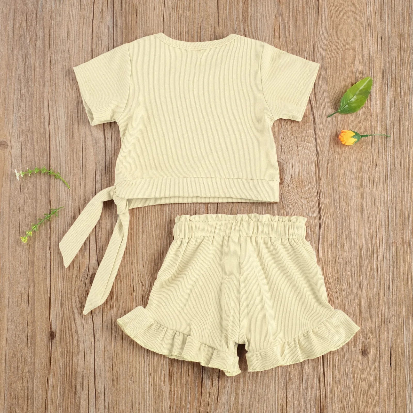 Cute Baby Girl 2-Piece Summer Set | Lightweight & Comfy