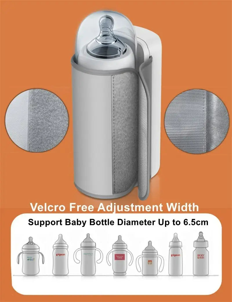 Portable Rechargeable Baby Bottle Warmer | Fast & Easy