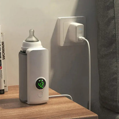 Portable Rechargeable Baby Bottle Warmer | Fast & Easy