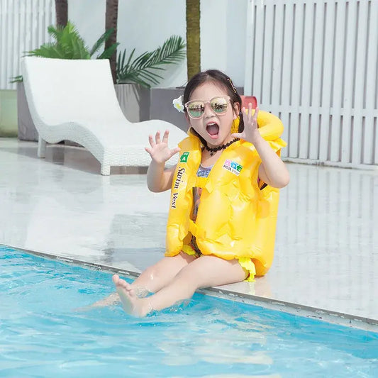 Baby Inflatable Life Vest | Safe Swimming Jacket